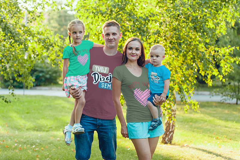 Detské tričko s nápisom a fototričko - puppynator.sk