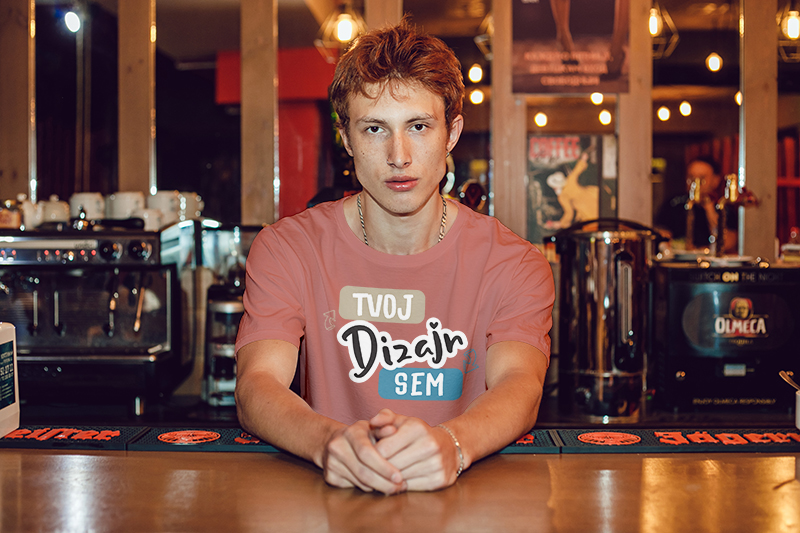 Potlač na pánske tričká do práce - puppynator.sk