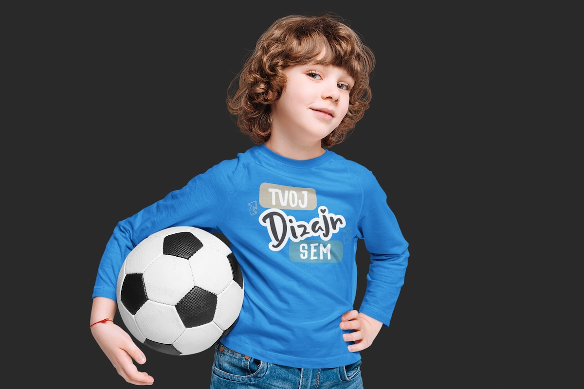 Potlač detské funkčné tričko s dlhým rukávom - puppynator.sk