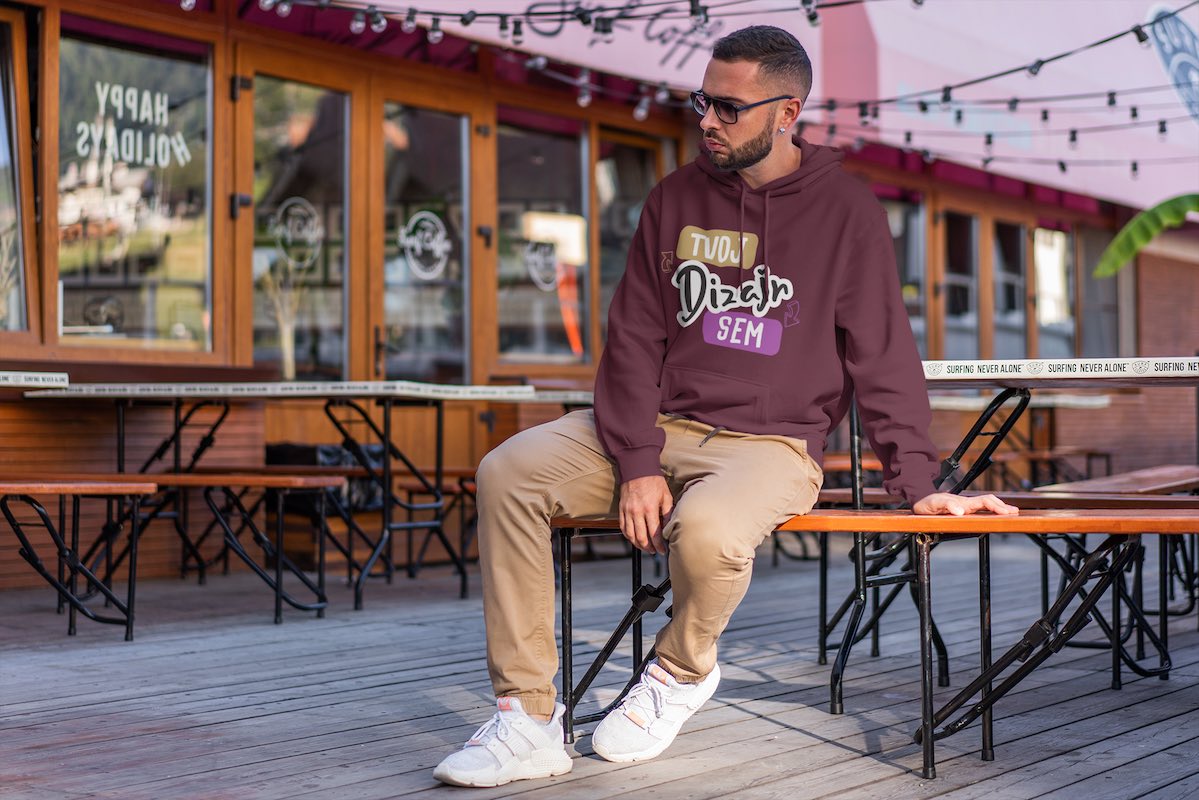 Potlač mmikín s kapucňou na puppynator.sk