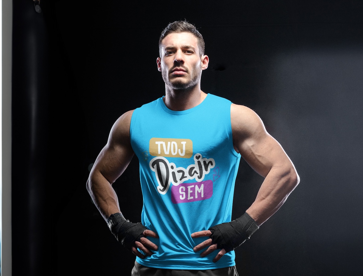 Potlač na športové tielko prémiových značiek na puppynator.sk