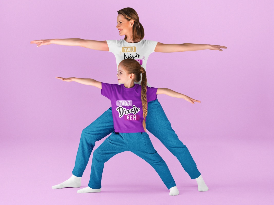 Výroba dámskych športových tričiek - puppynator.sk