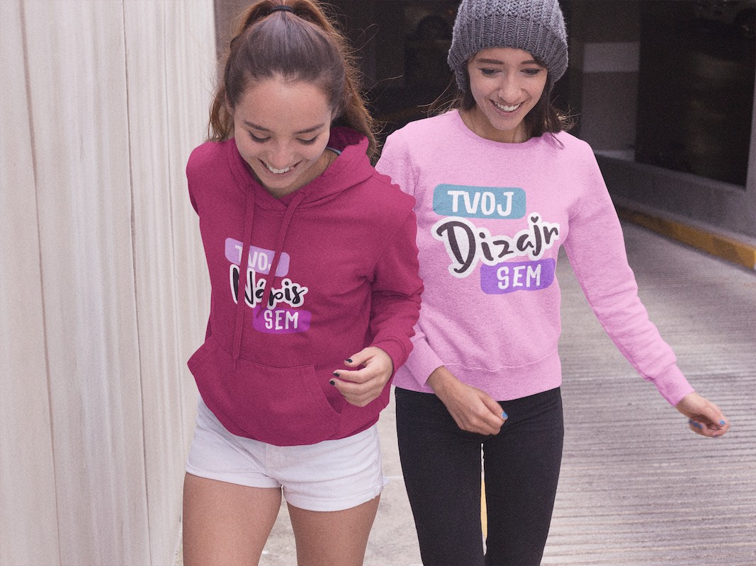 Vyrob mikinu – Vytvor si vlastnú mikinu pre skupiny v zľave - puppynator.sk